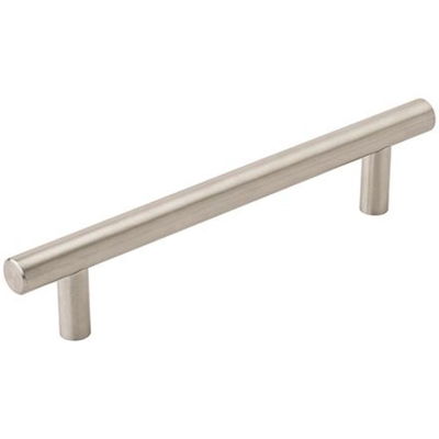 Bar Pulls Hollow 5.06" (128mm) Center to Center Cabinet Pull in Stainless Steel