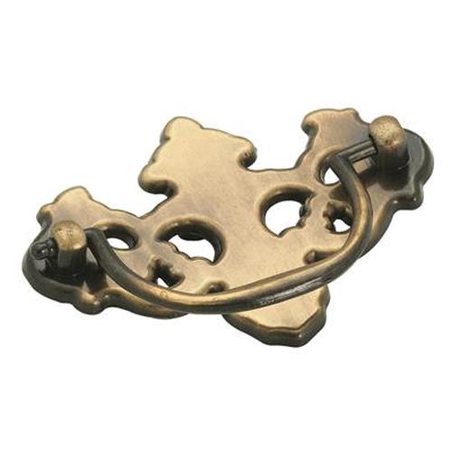 Everyday Heritage 3" (76mm) Center to Center Cabinet Pull in Antique Brass