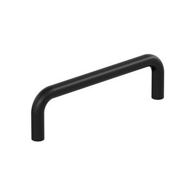 Wire Pulls 4" (102mm) Center to Center Cabinet Pull in Matte Black