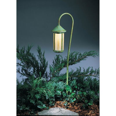Low Voltage 6" Berkeley Long Body, 36" Bo Peep Stem in Antique Brass