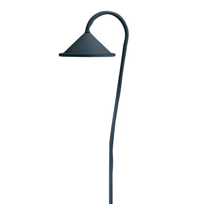 Low Voltage 8" Berkeley Roof With 36" Bo Peep Stem in Antique Brass