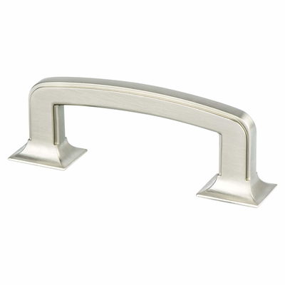 Hearthstone 3 inch Center to Center Pull in Brushed Nickel