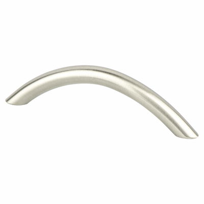 Contemporary Advantage Three 96mm Center to Center Arch Pull in Brushed Nickel