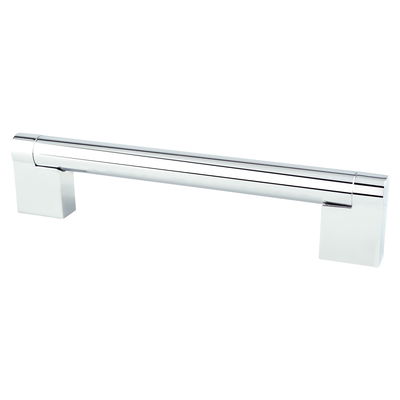Contemporary Advantage Three 128mm Center to Center Bar Pull in Polished Chrome