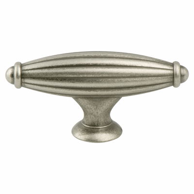 Advantage Plus Five Fluted Knob in Weathered Nickel