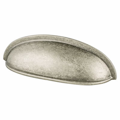 American Classics 3 inch Center to Center Cup Pull in Weathered Nickel