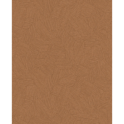 Eijffinger Clio Copper Lined Geometric Wallpaper