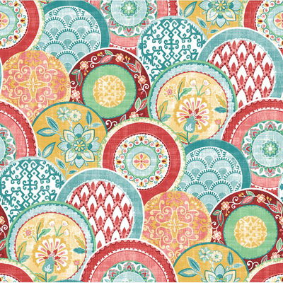 A-Street Prints Laguna Coral Plate Wallpaper