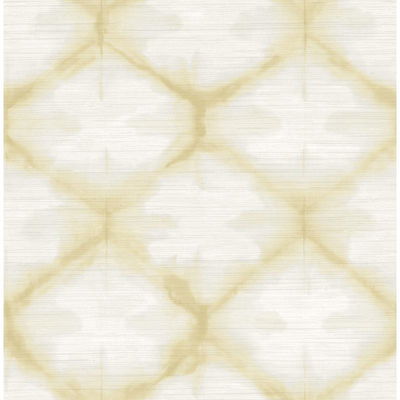 A-Street Prints Zanzibar Gold Shibori Wallpaper