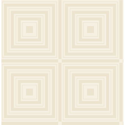 A-Street Prints Luminous Platinum Beaded Geometric Wallpaper