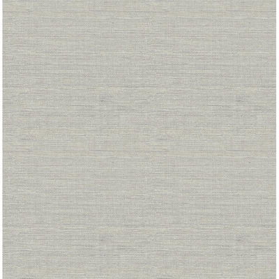 A-Street Prints Agave Dove Grasscloth Wallpaper
