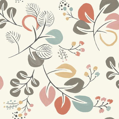 A-Street Prints Jona Multicolor Trail Wallpaper
