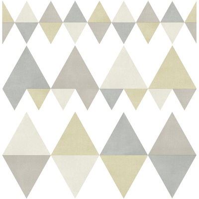 A-Street Prints Trilogy Sage Geometric Wallpaper