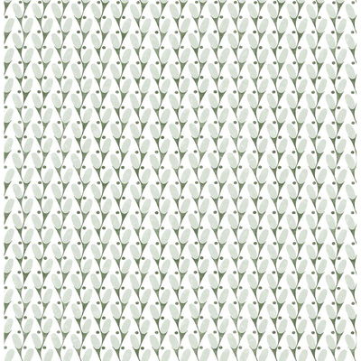 A-Street Prints Landon Green Abstract Geometric Wallpaper