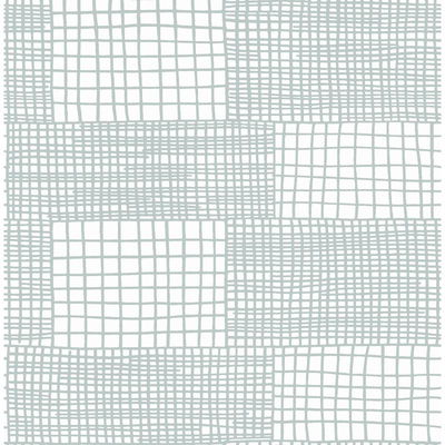 A-Street Prints Maxwell Aqua Geometric Wallpaper