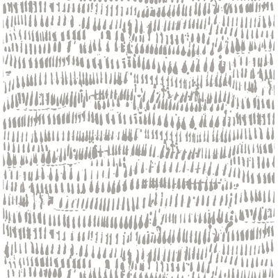 Runes Taupe Brushstrokes Wallpaper