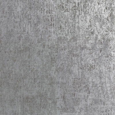 Luster Silver Distressed Texture Wallpaper