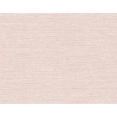 A-Street Prints Tiverton Blush Faux Grasscloth Wallpaper
