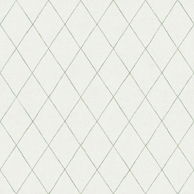 A-Street Prints Rhombus Green Geometric Wallpaper