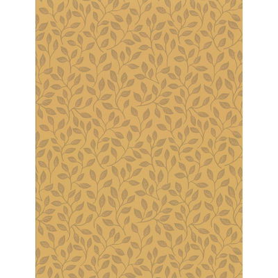 A-Street Prints Posey Mustard Vines Wallpaper