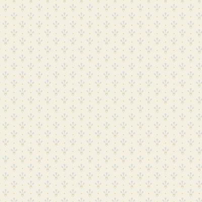 A-Street Prints Lili White Miniature Floral Wallpaper