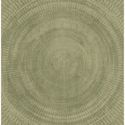 A-Street Prints Lalit Olive Medallion Wallpaper
