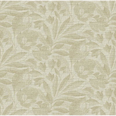 A-Street Prints Lei Gold Leaf Wallpaper