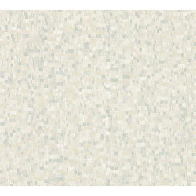 Advantage Albers Teal Squares Wallpaper