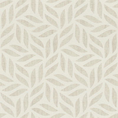 Advantage Sagano Taupe Leaf Wallpaper