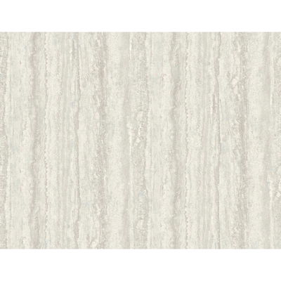 A-Street Prints Hilton Light Grey Marbled Paper Wallpaper