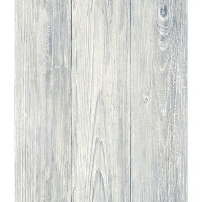Chesapeake Mapleton Light Grey Shiplap Wallpaper