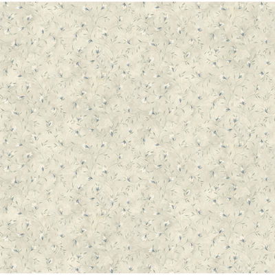 Chesapeake Eleanor Beige Folk Botanical Trail Wallpaper