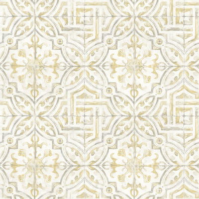 Chesapeake Sonoma Yellow Beach Tile Wallpaper