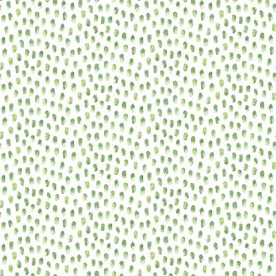 Chesapeake Sand Green Painted Dots Wallpaper