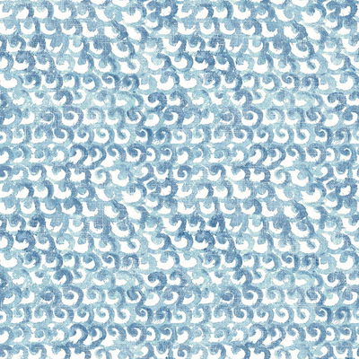 Chesapeake Saltwater Aqua Wave Wallpaper
