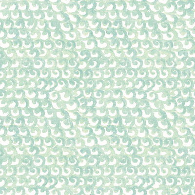 Chesapeake Saltwater Teal Wave Wallpaper