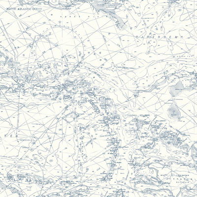 Chesapeake Charts Navy Map Wallpaper