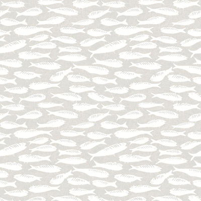 Chesapeake Nunkie Light Grey Sardine Wallpaper