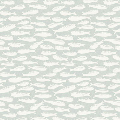 Chesapeake Nunkie Light Blue Sardine Wallpaper