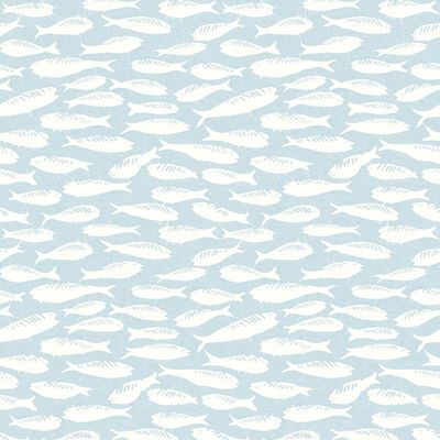 Chesapeake Nunkie Aqua Sardine Wallpaper