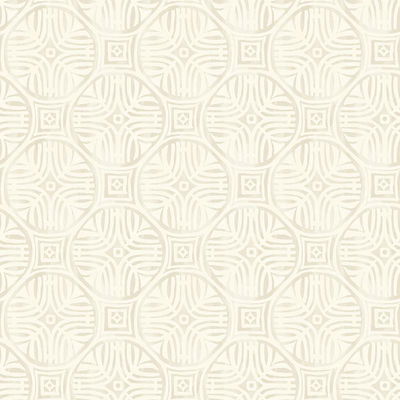 Chesapeake Sandee Dove Medallion Wallpaper