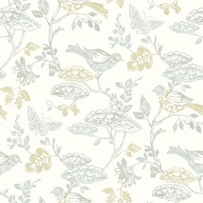 Chesapeake Malmo Multicolor Trail Wallpaper