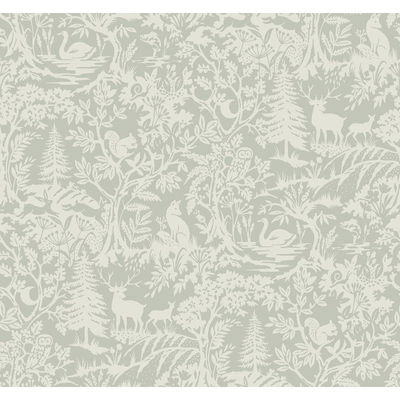Chesapeake Alrick Sage Forest Venture Wallpaper