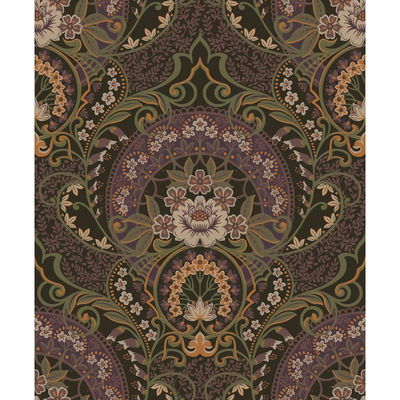 Eijffinger Nasrin Purple Damask Wallpaper