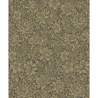 Eijffinger Zahara Chocolate Floral Wallpaper