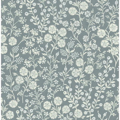 Eijffinger Liana Teal Trail Wallpaper