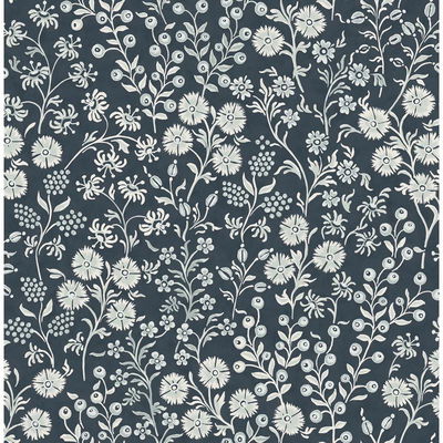 Eijffinger Liana Indigo Trail Wallpaper