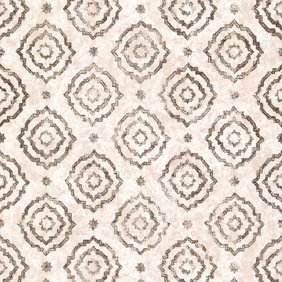 A-Street Prints Uma Rose Gold Star Medallion Wallpaper