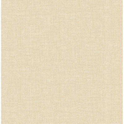 Advantage Wallis Beige Faux Linen Wallpaper