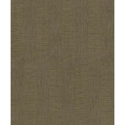 Advantage Eldorado Brown Geometric Wallpaper